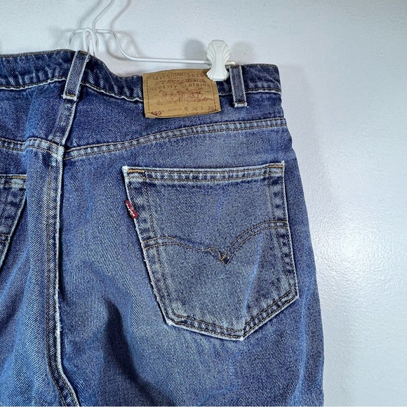 Levis 550 Vintage 90’s Men’s Relaxed Fit Jean Pants Sz 36x30 - Picture 9 of 14